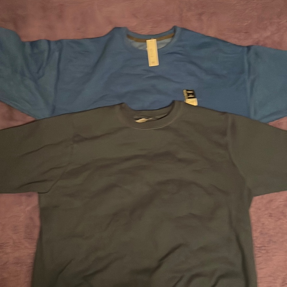 2 Odor Control Sweatshirts